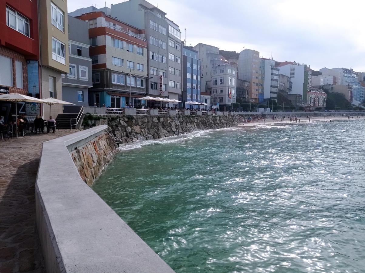 Encantador apartamento vista mar Malpica de Bergantiños Exterior foto
